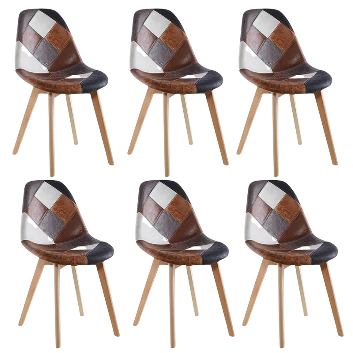 Pack 6 Sillas Patchwork Botticelli 2