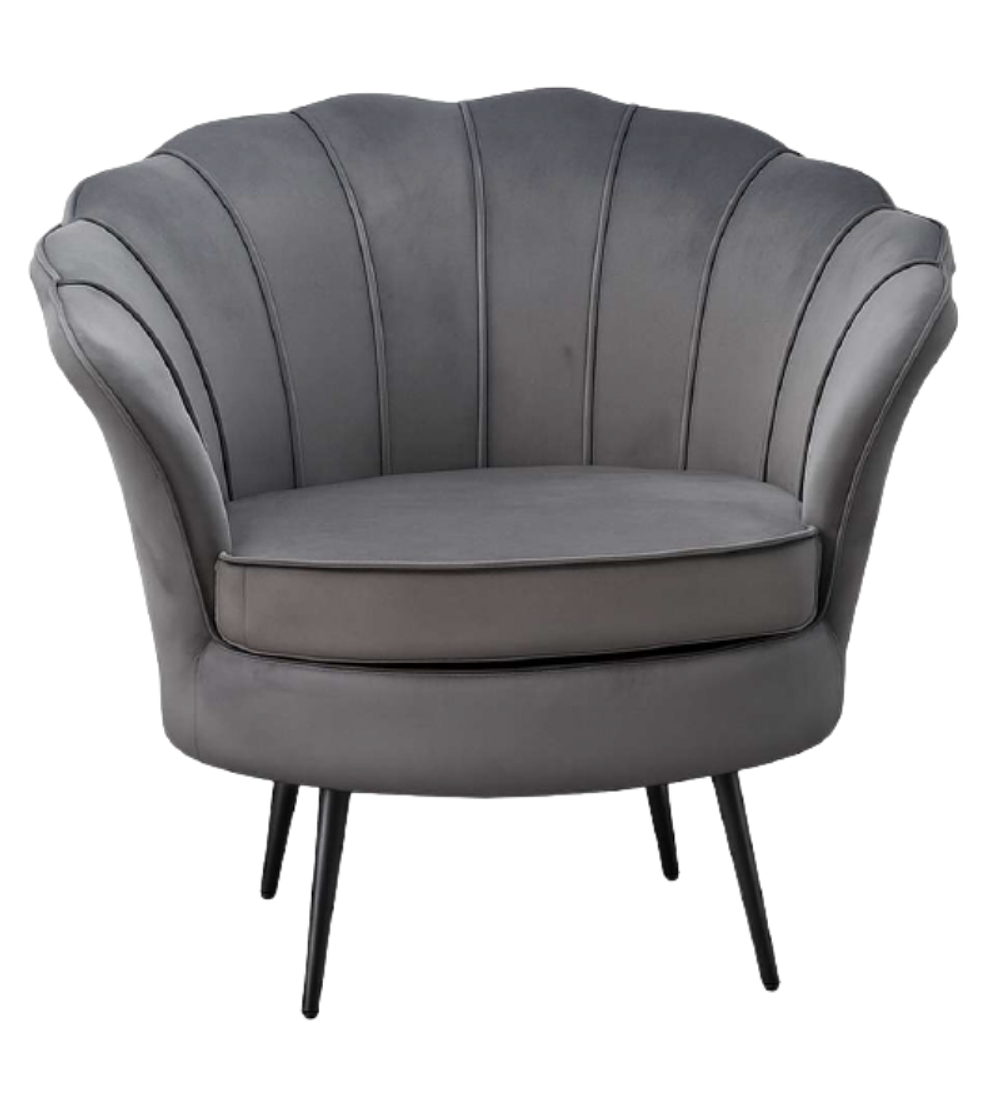 Poltrona Ostra Black