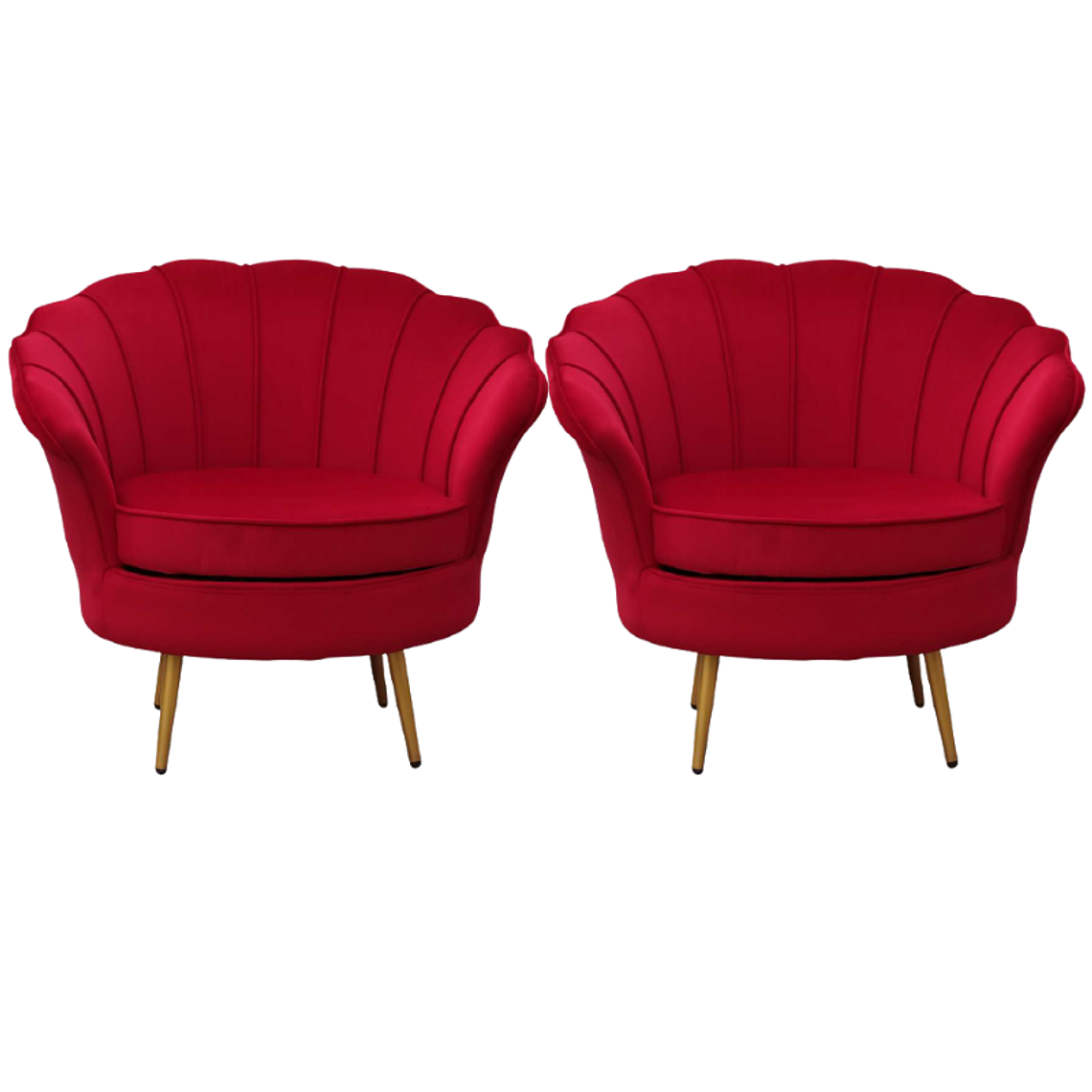 Pack 2 Poltronas  Ostra Gold  2