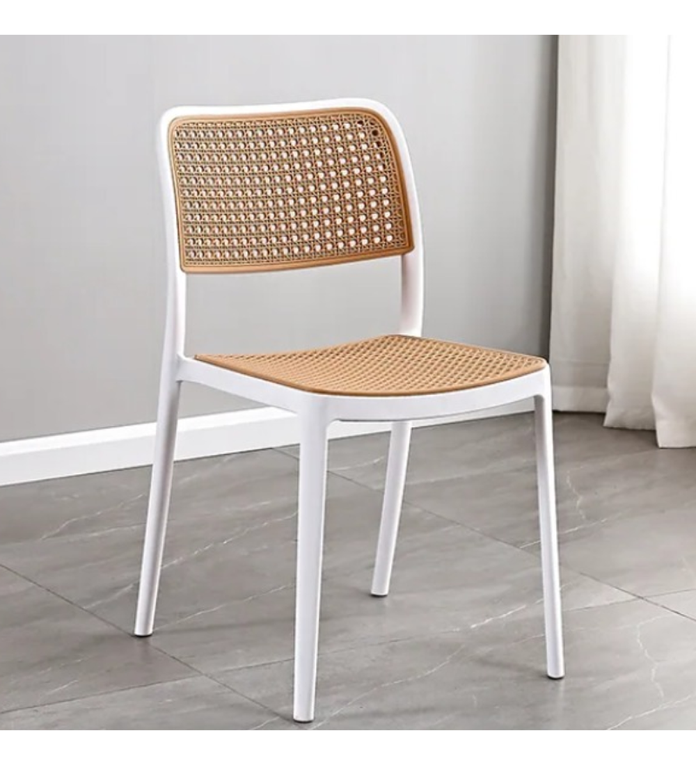 Pack 6 Sillas Delta Brown de terraza 