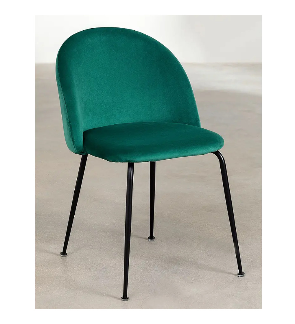 Pack 4 Sillas Británica Velvet