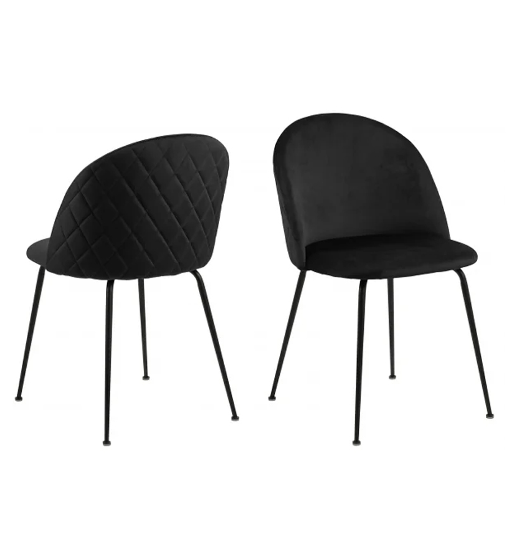 Pack 4 Sillas Británica Velvet