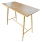 Mesa bar Alta madera Gold 120x60 cm - Miniatura 2