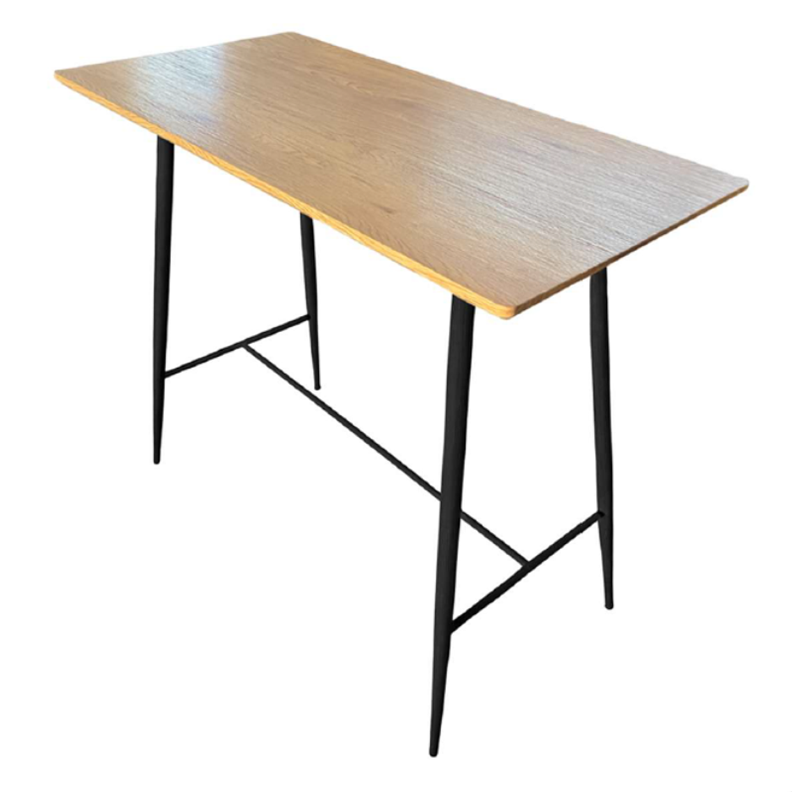 Mesa bar Alta madera black 120x60 cm 1