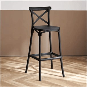 Taburete Danubio unicolor 65 cm