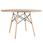 Comedor Beirut redondo madera 120 cm con 4 Sillas Buckle - Miniatura 7