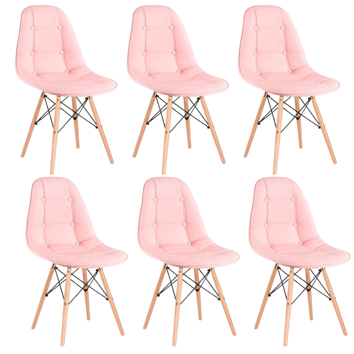 Pack 6 Sillas Buckle 1