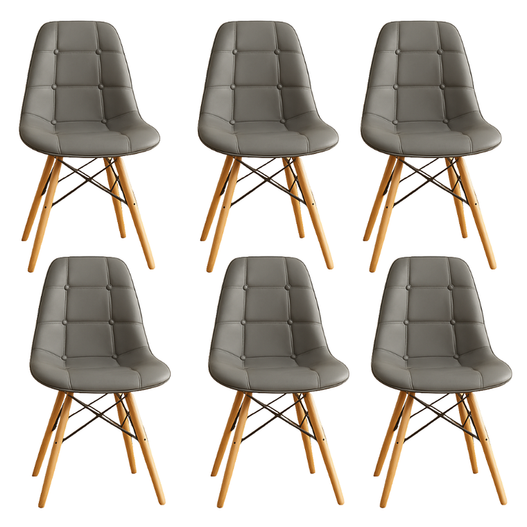 Pack 6 Sillas Buckle 2