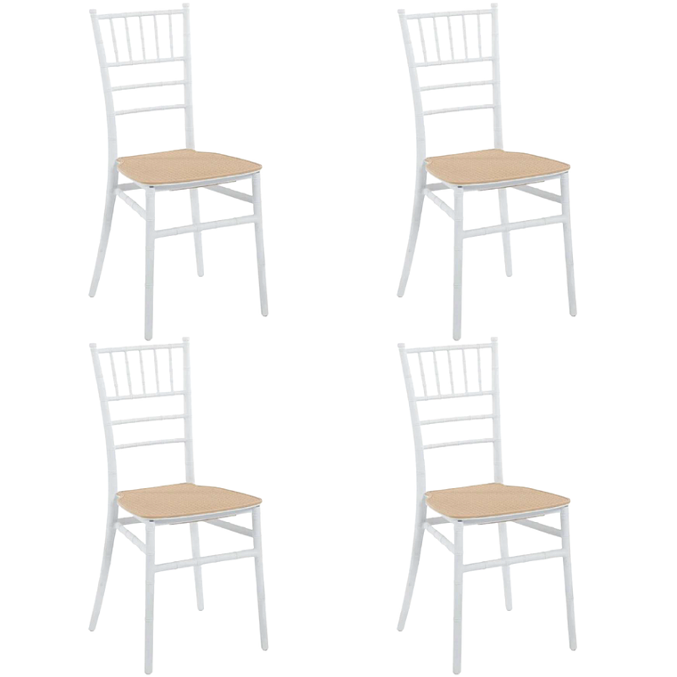 Pack 4 Sillas Chiavari Top - Blanca 1