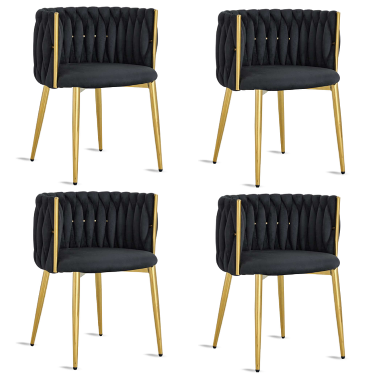 Pack 4 Sitiales Queen Velvet 7