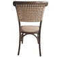Silla Sisal Madera Rattan Walnut - Miniatura 3