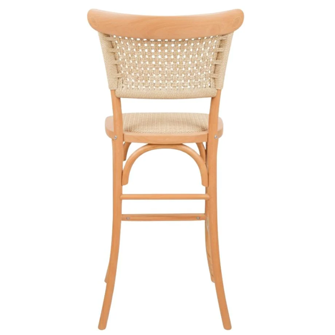 Taburete Sisal Madera Rattan Natural 5