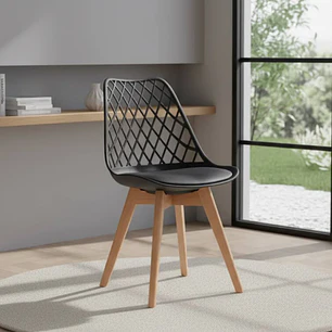 Pack 4 Sillas Tulip Mesh