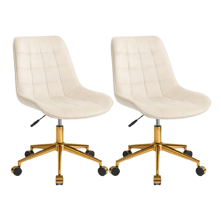 Pack 2 Sillas de oficina escritorio Capitone Top Gold 10