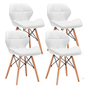 Pack 4 Sillas Mariposas Rubik