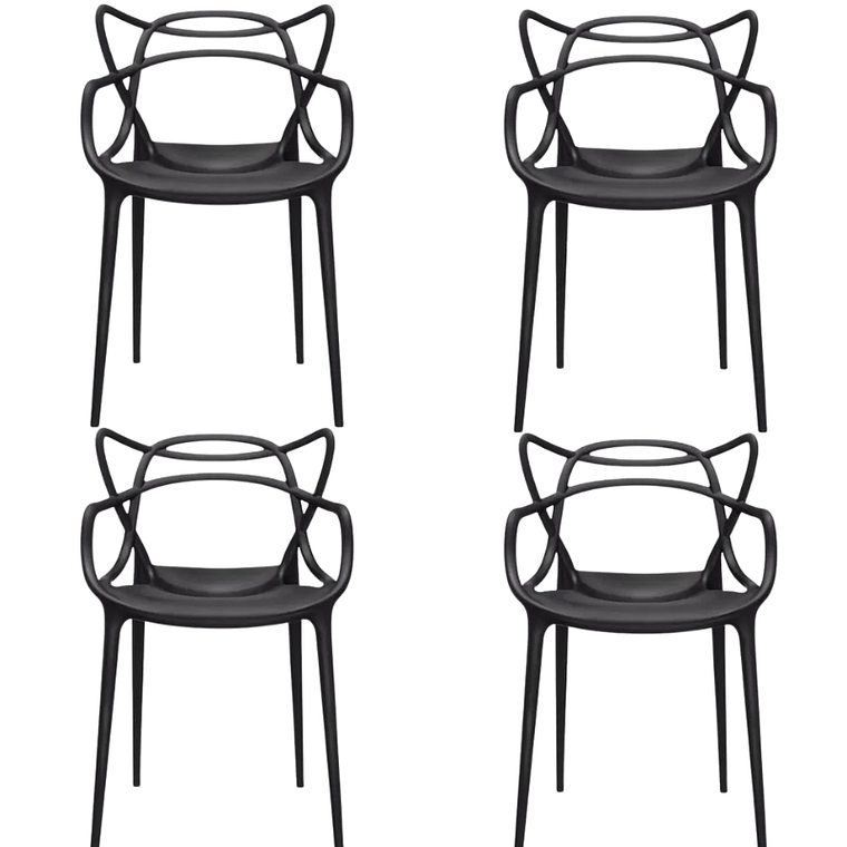 Pack 4 Sillas Master 1