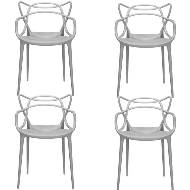 Pack 4 Sillas Master 4