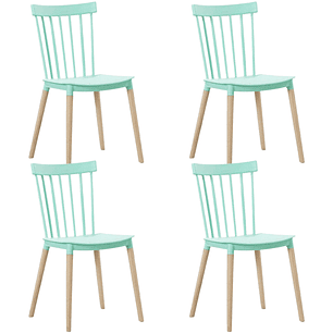 Pack 4 Sillas Windsor