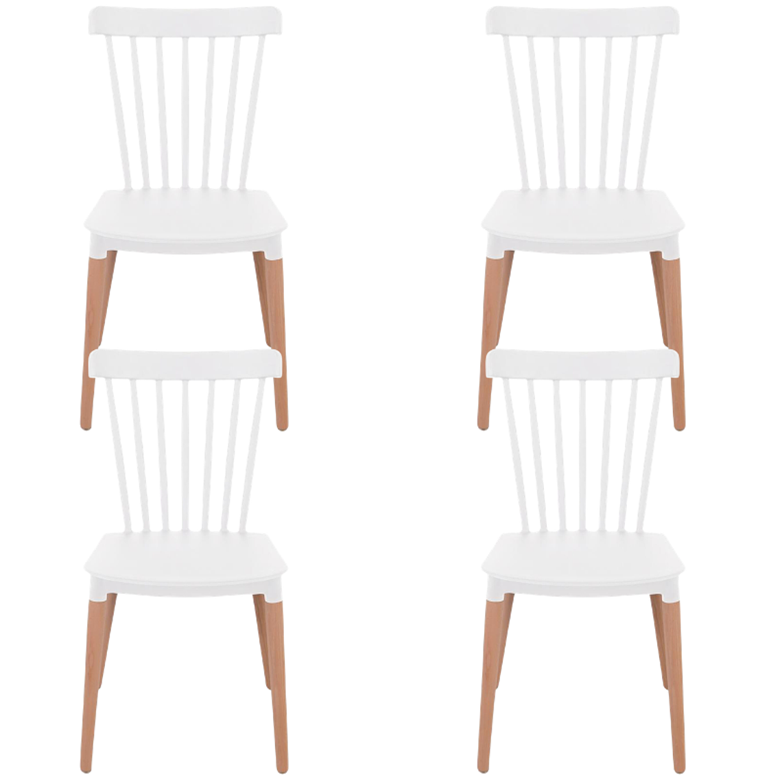 Pack 4 Sillas Windsor 3