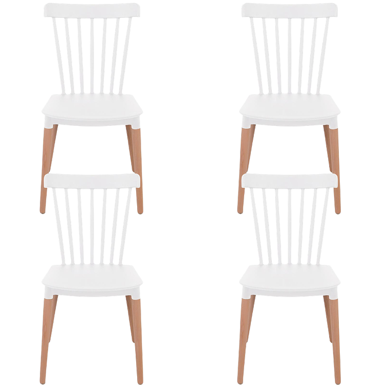 Pack 4 Sillas Windsor 3