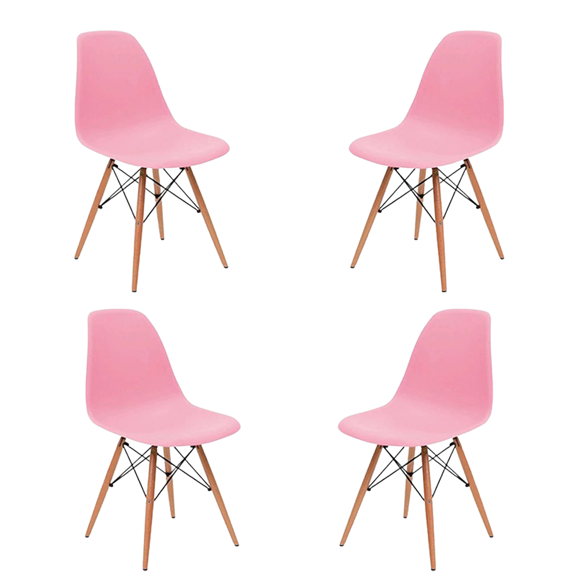 Pack 4 Sillas Eames 5