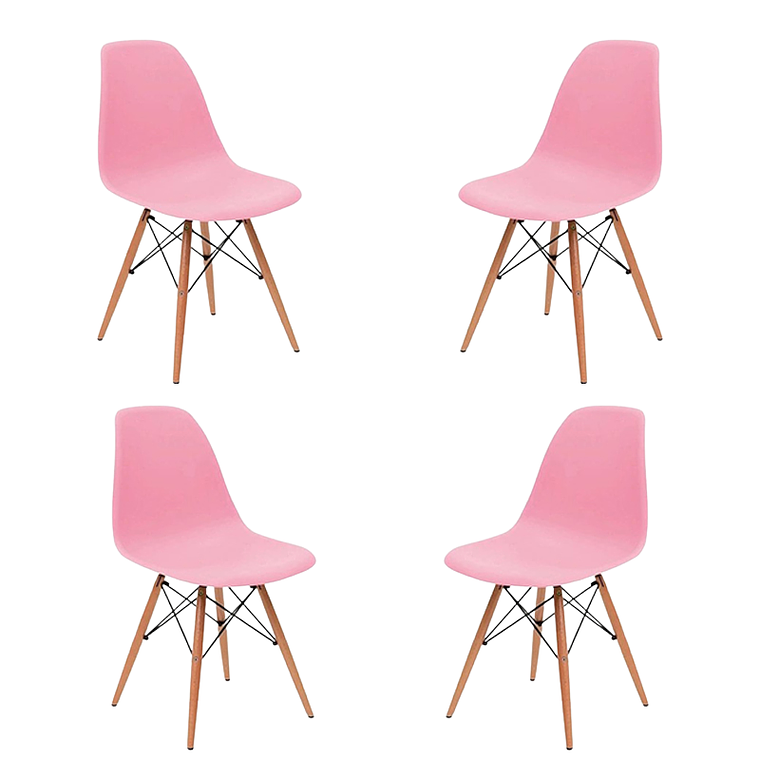Pack 4 Sillas Eames 5