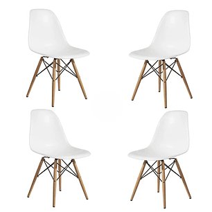 Pack 4 Sillas Eames