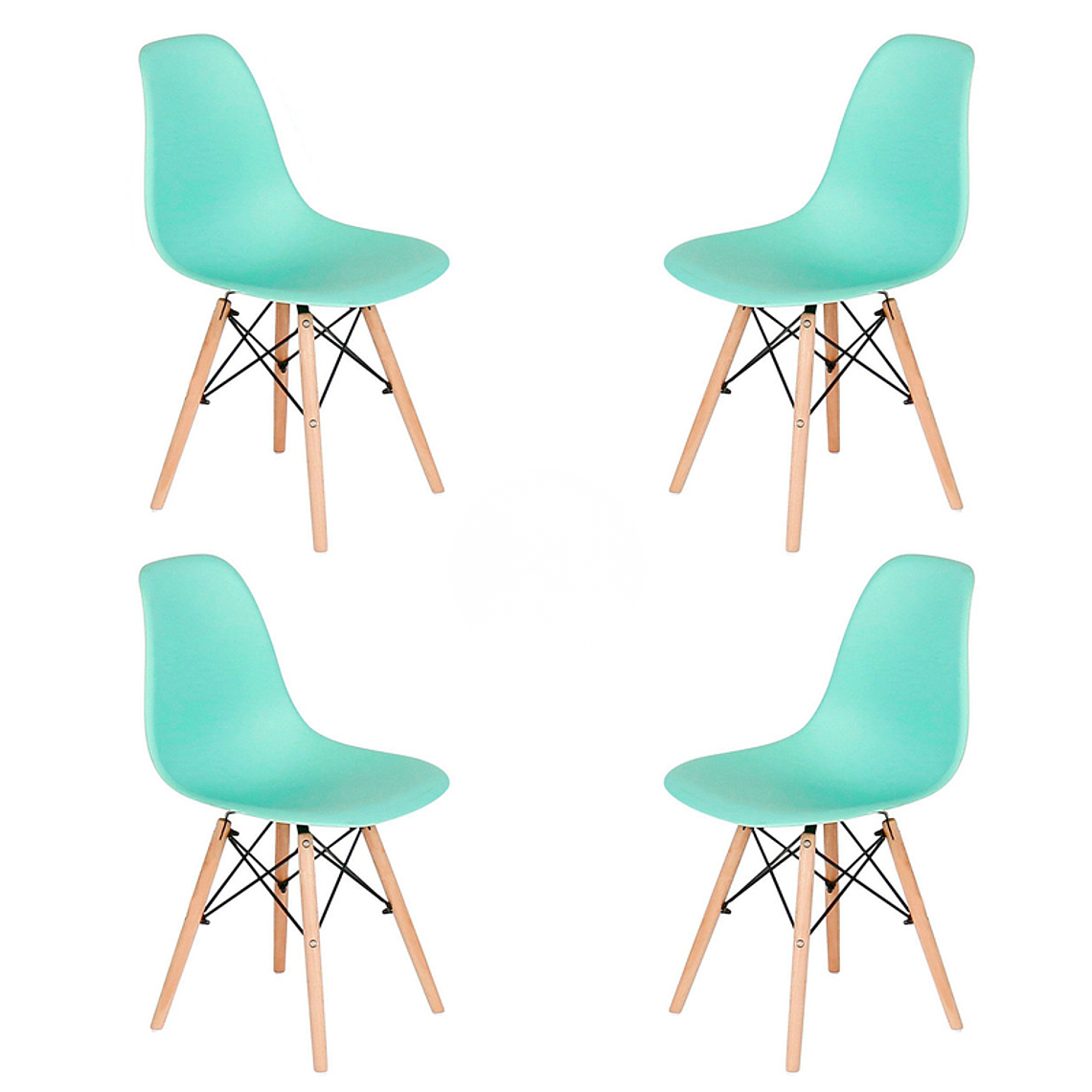Pack 4 Sillas Eames 4