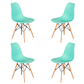 Pack 4 Sillas Eames - Miniatura 4