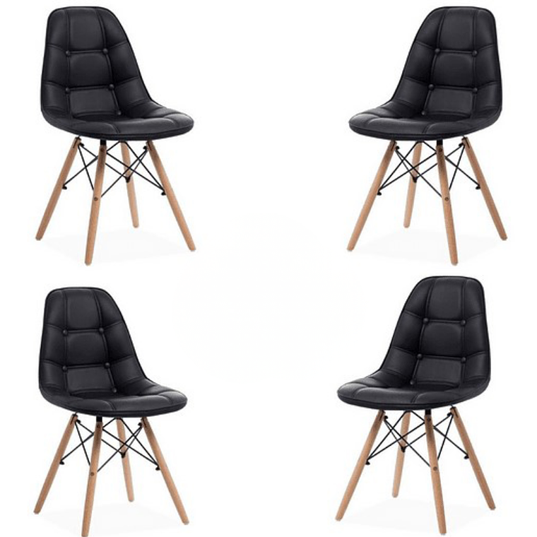 Pack 4 Sillas Buckle 1