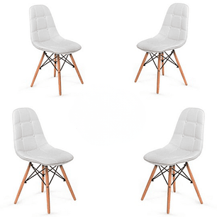 Pack 4 Sillas Buckle