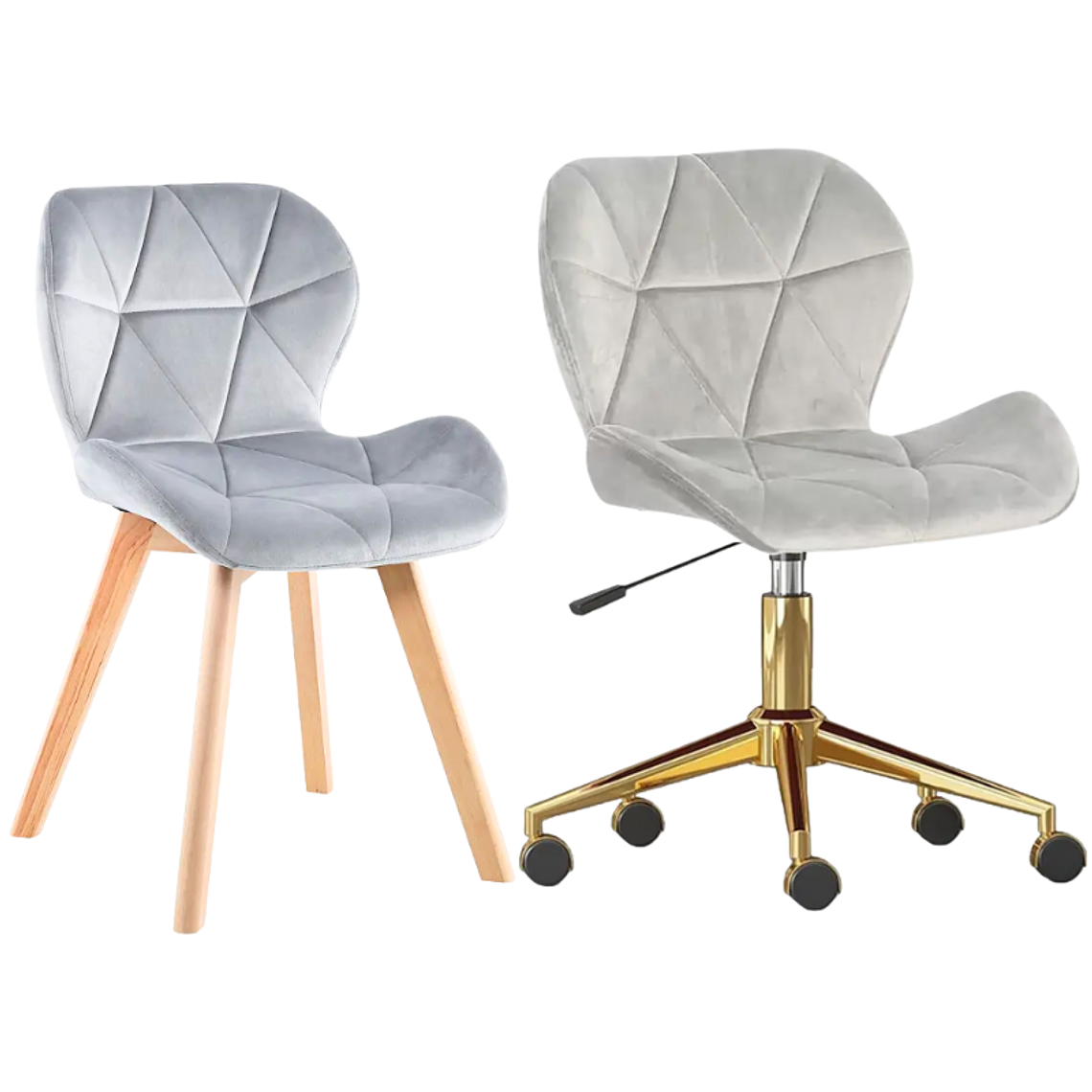 Pack Sillas Mariposas Velvet para Manicurista 5