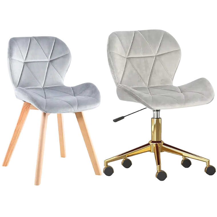 Pack Sillas Mariposas Velvet para Manicurista 5