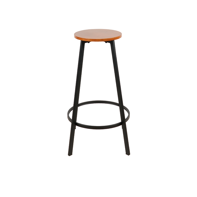 Taburete Piso de Bar Industrial Elipse  4