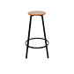 Taburete Piso de Bar Industrial Elipse  - Miniatura 4