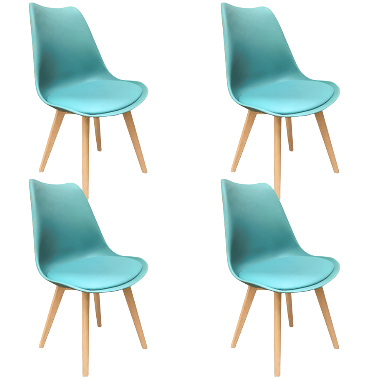 Pack 4 Sillas Tulip  11