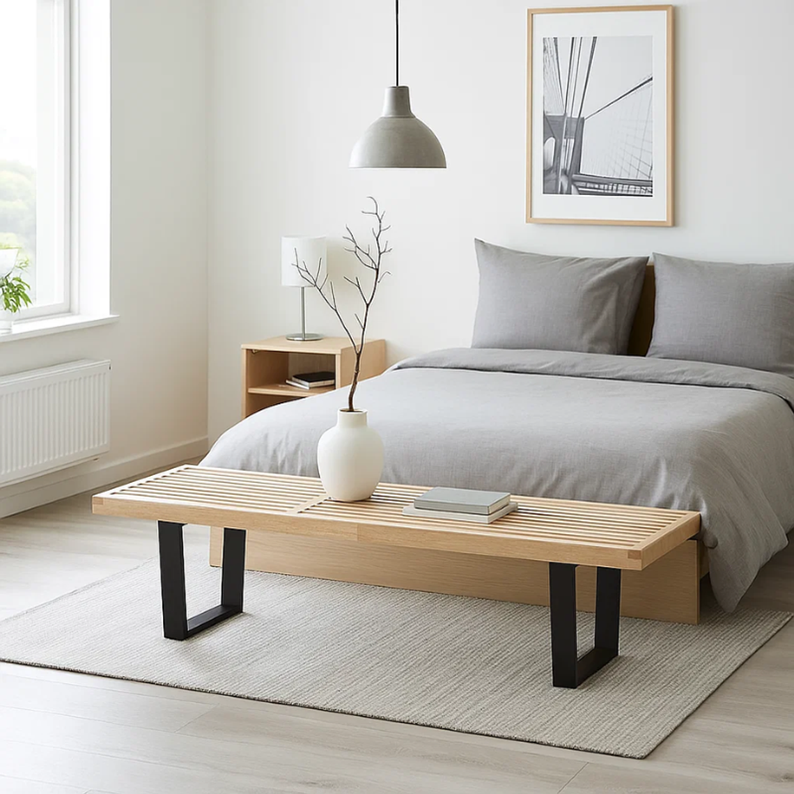 Banqueta Rhapsody 160 cm - Madera 3