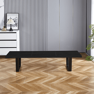 Banqueta Rhapsody 160 cm - Negra