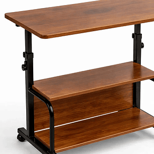 Mesa escritorio ajustable Skipper | Madera Walnut