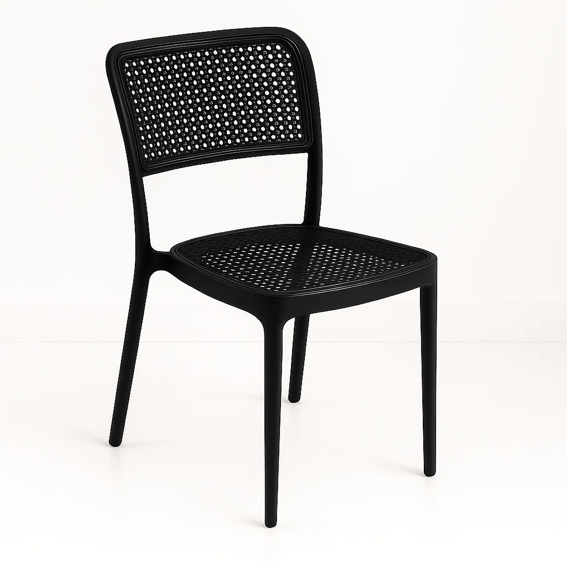 Silla Delta Negra de Terraza 2