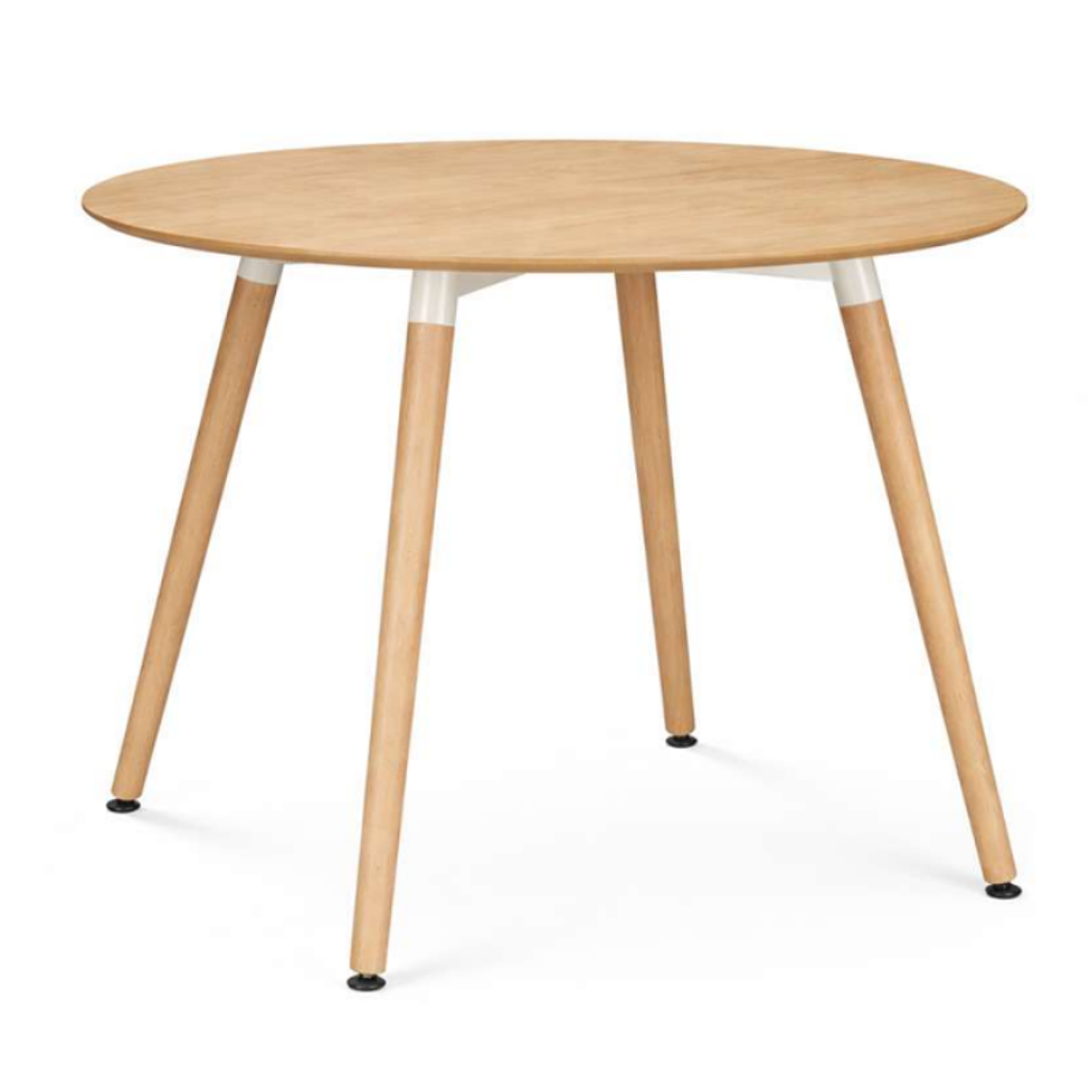 Comedor Ragnarok Wood  redondo Madera 100 cm con 4 Sillas Tulip  7