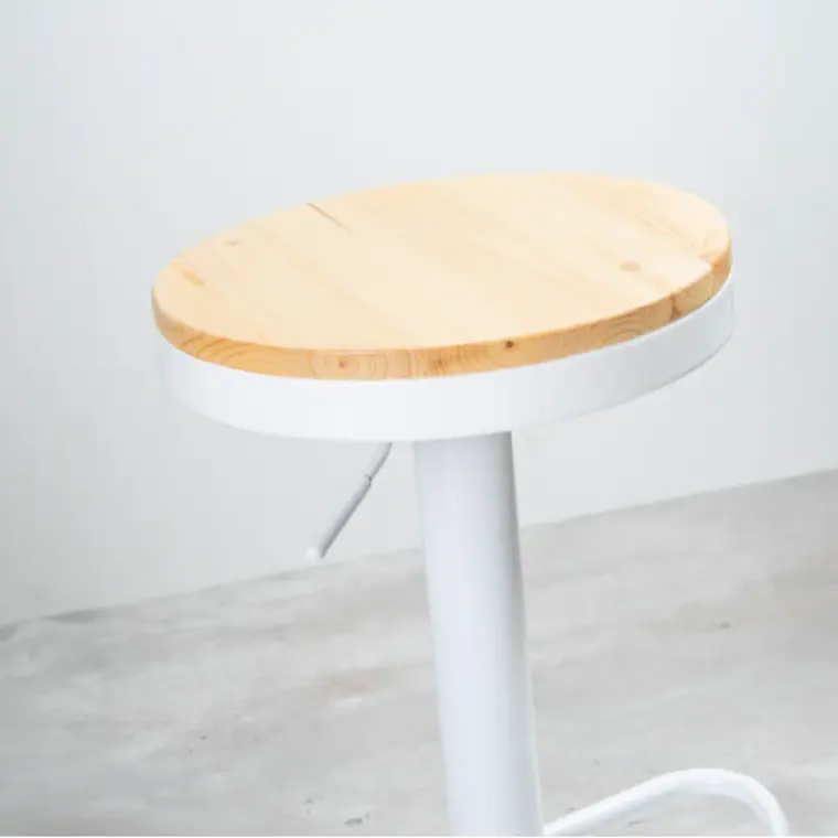 Taburete Viking Metal - Madera 8