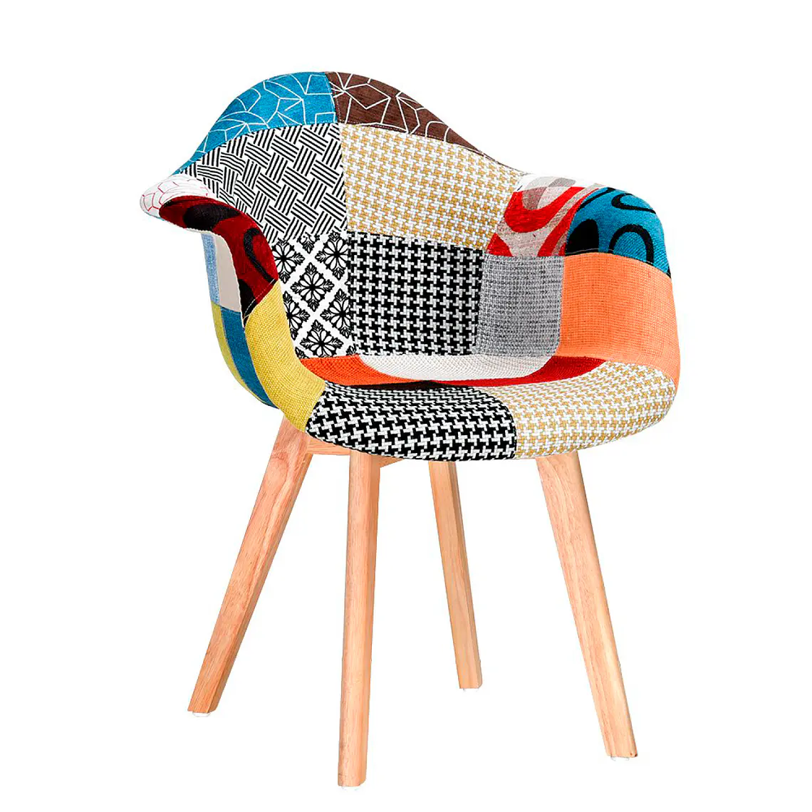 Butaca Patchwork Wood 2