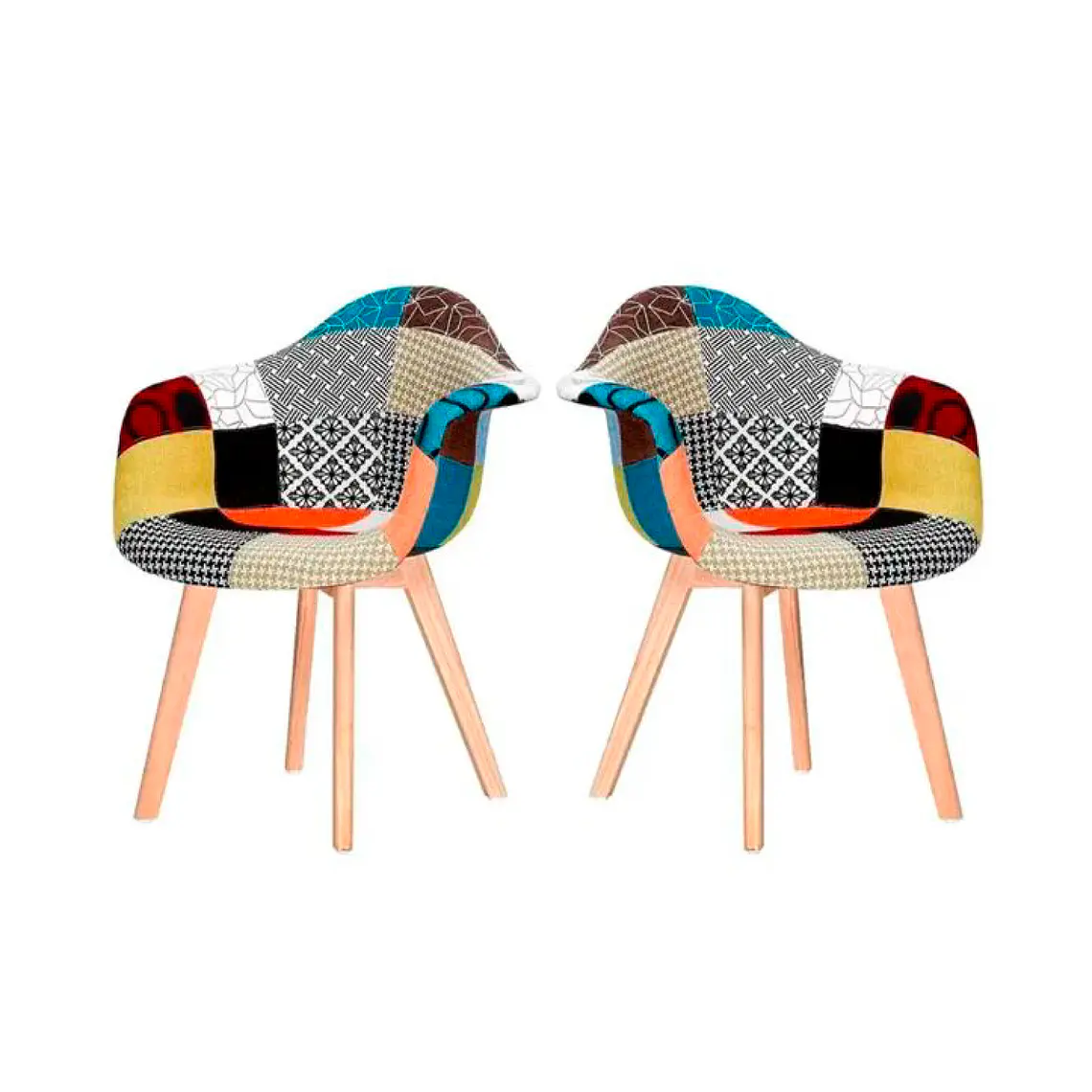 Butaca Patchwork Wood 8