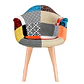 Pack 4 Butacas Patchwork Wood - Miniatura 3