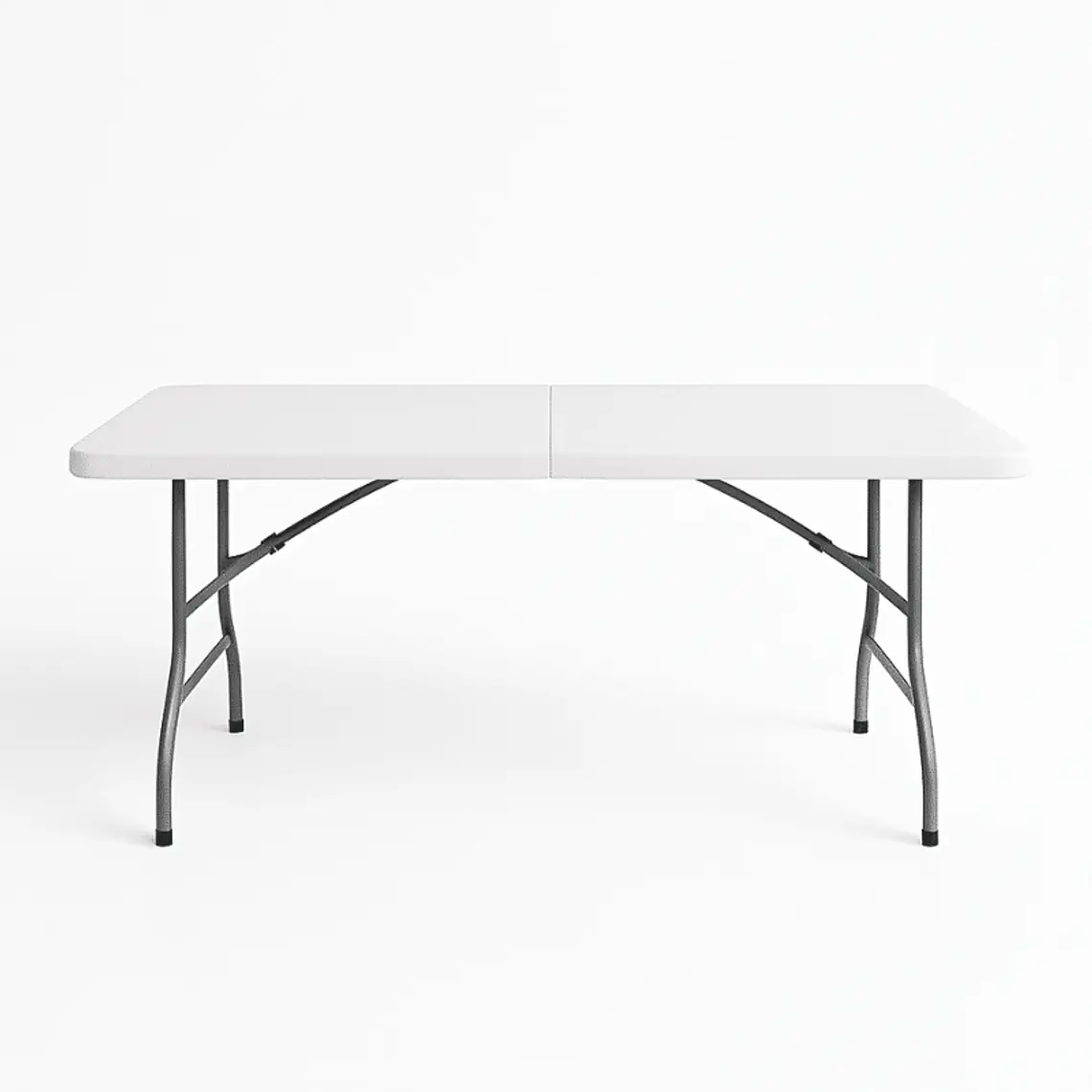 Mesa Plegable blanca 180 cm 1