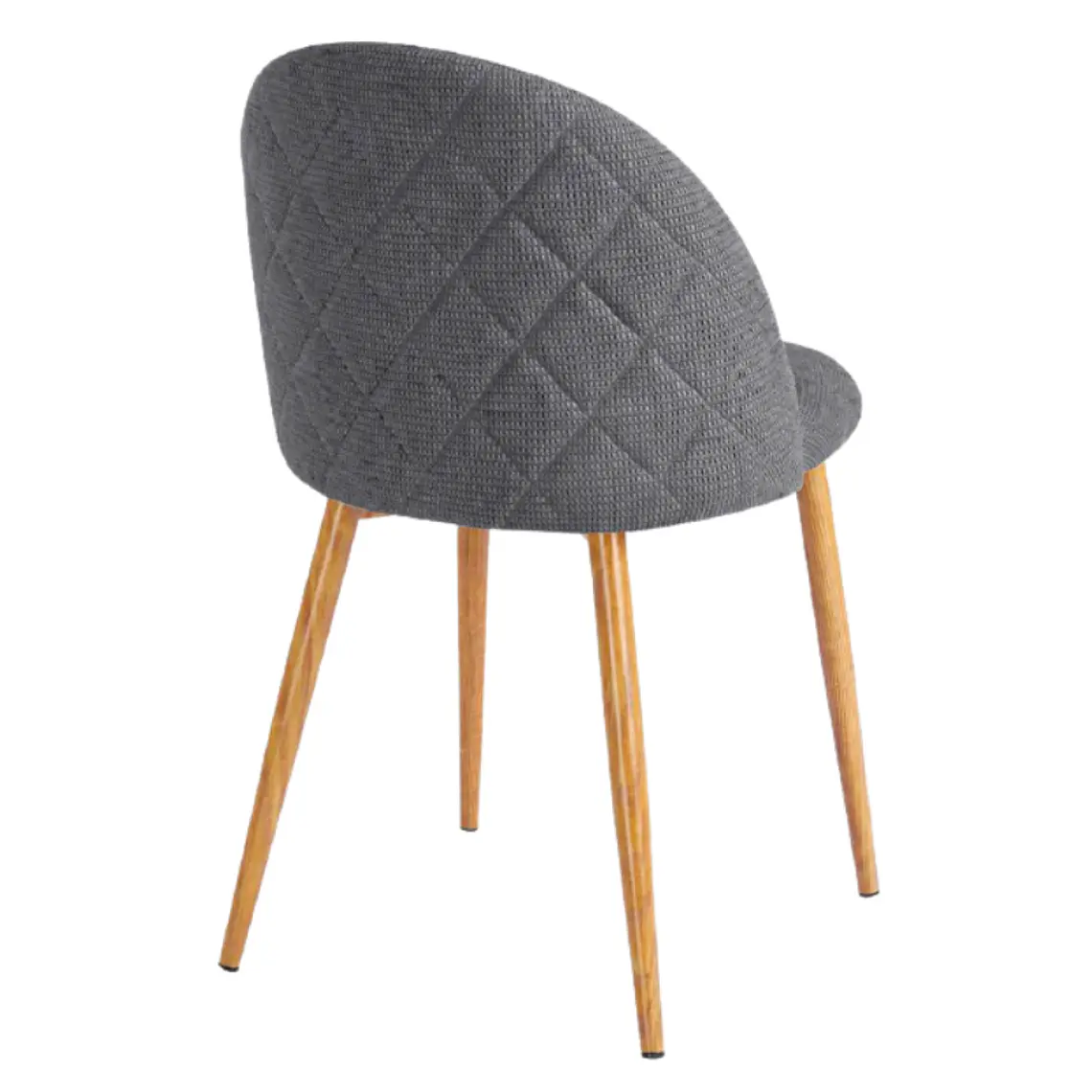 Comedor Pascua Lino redondo vidrio 100 cm con 4 Sillas Breda Lino Rustic 9