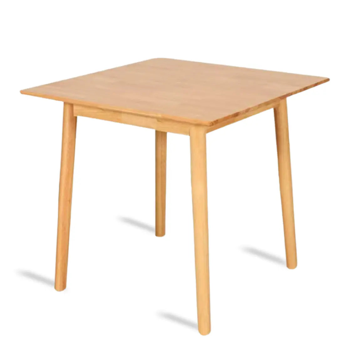 Mesa Frame Cuadrada Wood Natural 70x70 cm 2