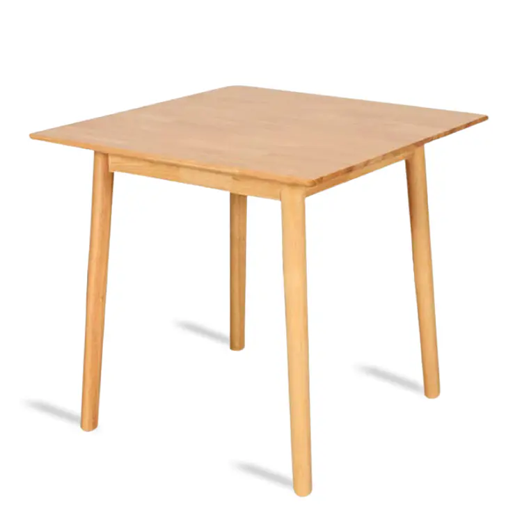 Mesa Frame Cuadrada Wood Natural 70x70 cm 2