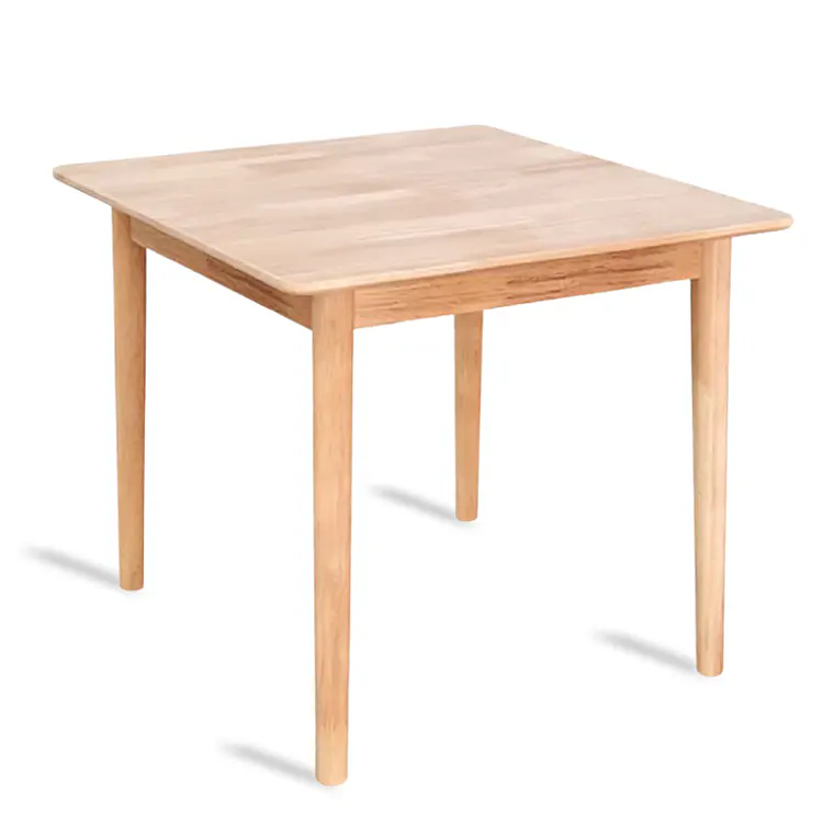 Mesa Frame Cuadrada Wood Natural 60x60 cm 2